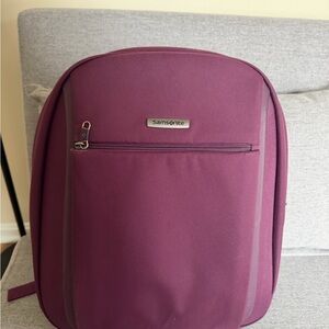 Samsonite Plum/Purple Laptop Backpack
